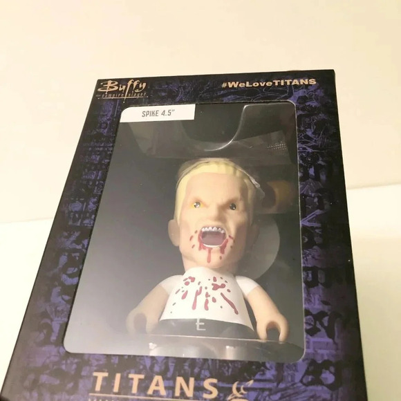 2015 Spike Buffy The Vampire Slayer Titans 4.5 Inch Vinyl  Figure Horror Block - Picture 12 of 16